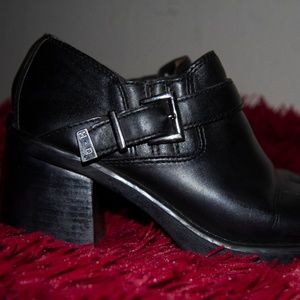 HARLEY DAVIDSON ANKLE CUT HEEL BOOTS